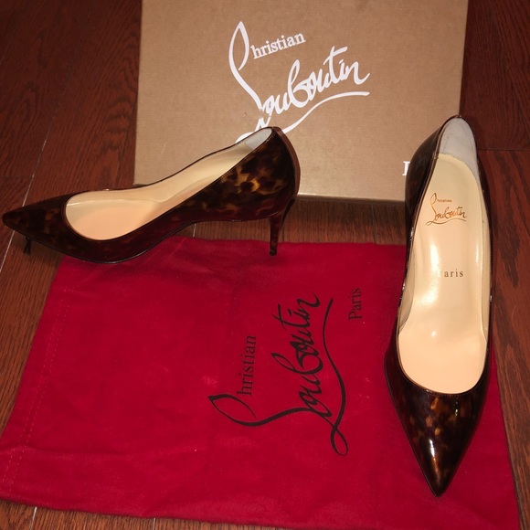 Christian Louboutin Shoes - Christian Louboutin- patent tartaruga. Size 38